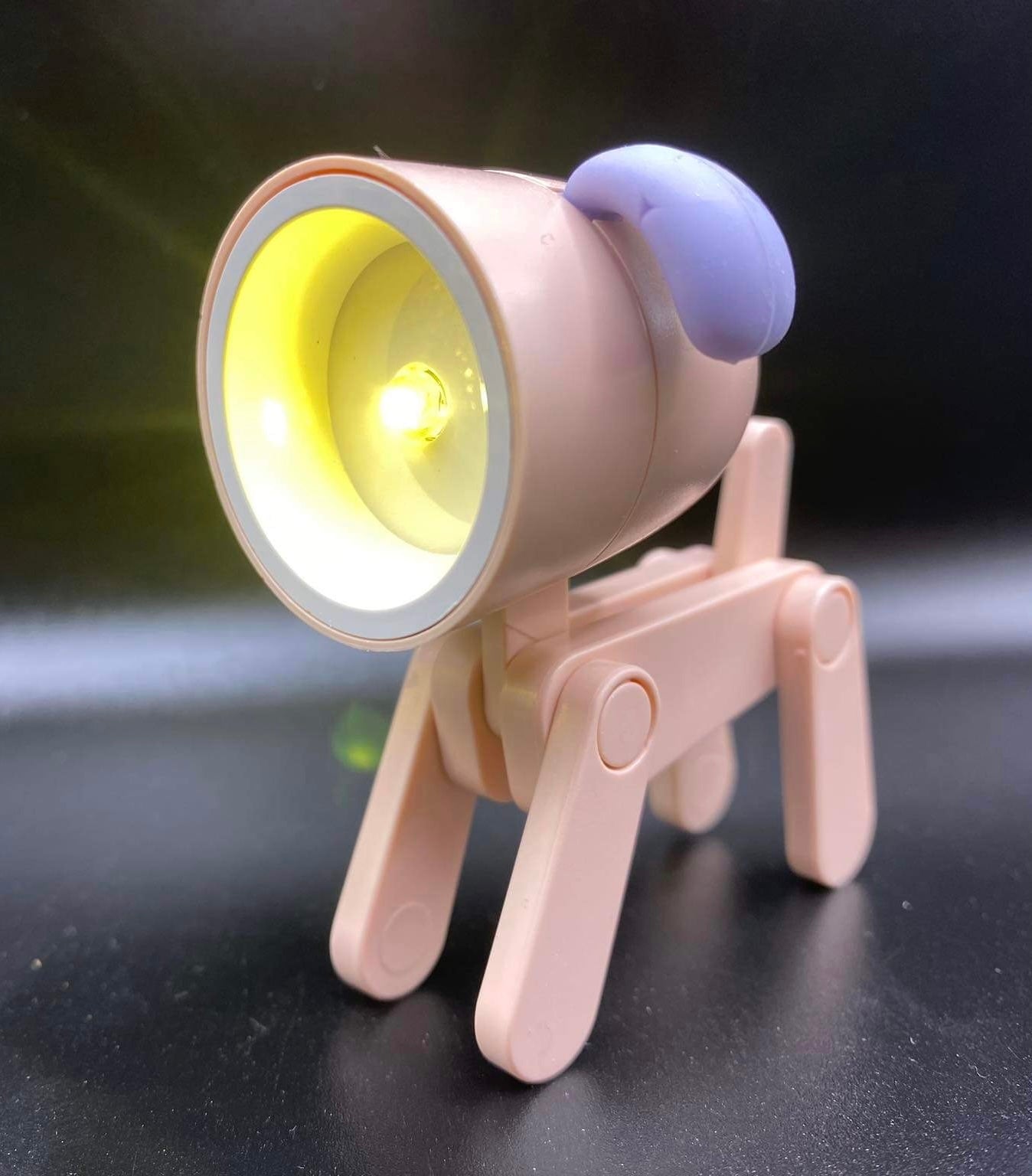 Mini dog night/desk light