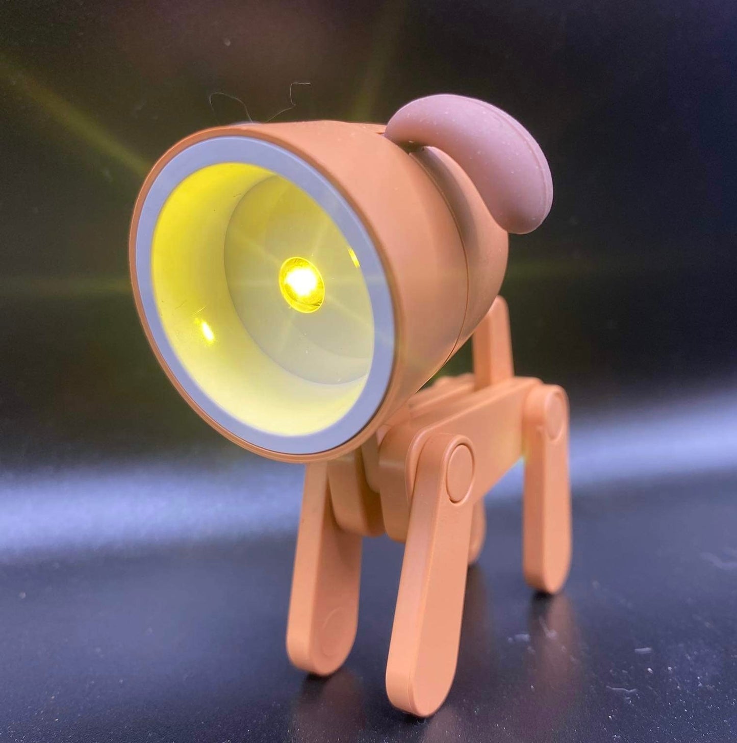 Mini dog night/desk light